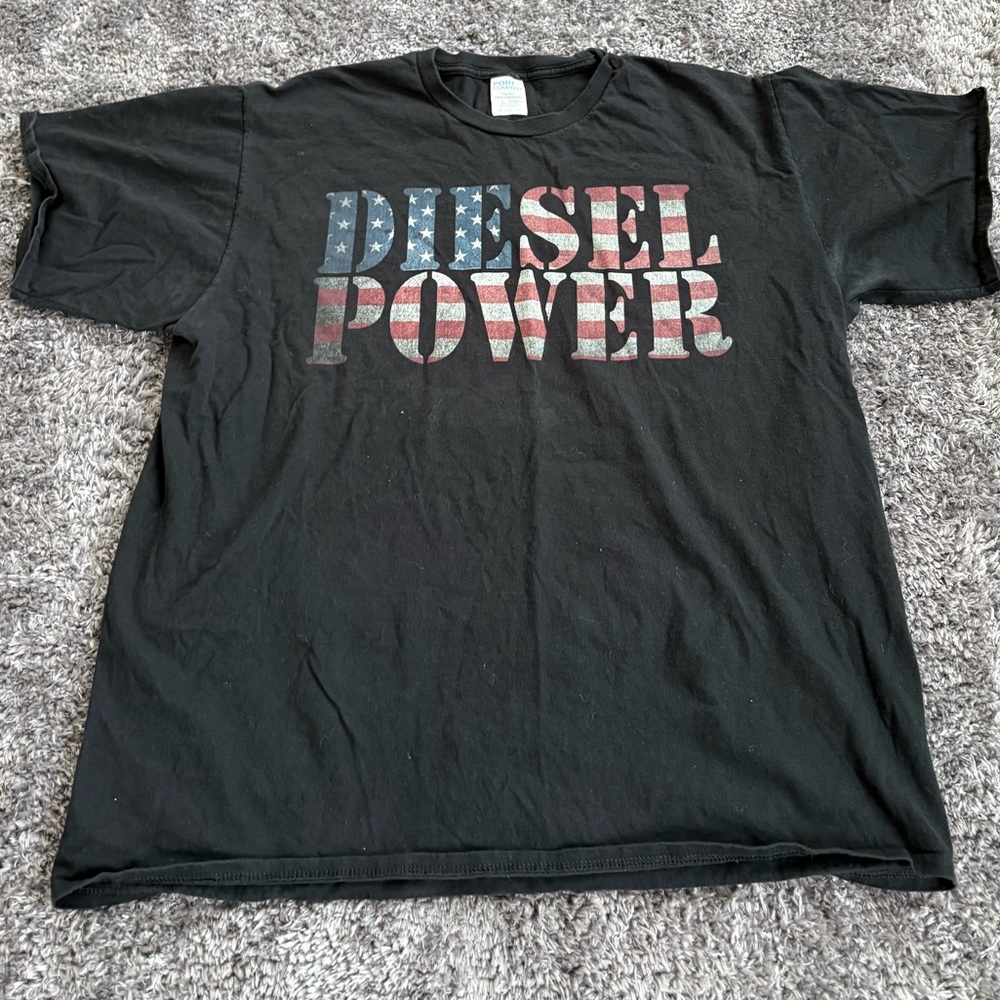 Diesel Power Tshirt Black Size XL